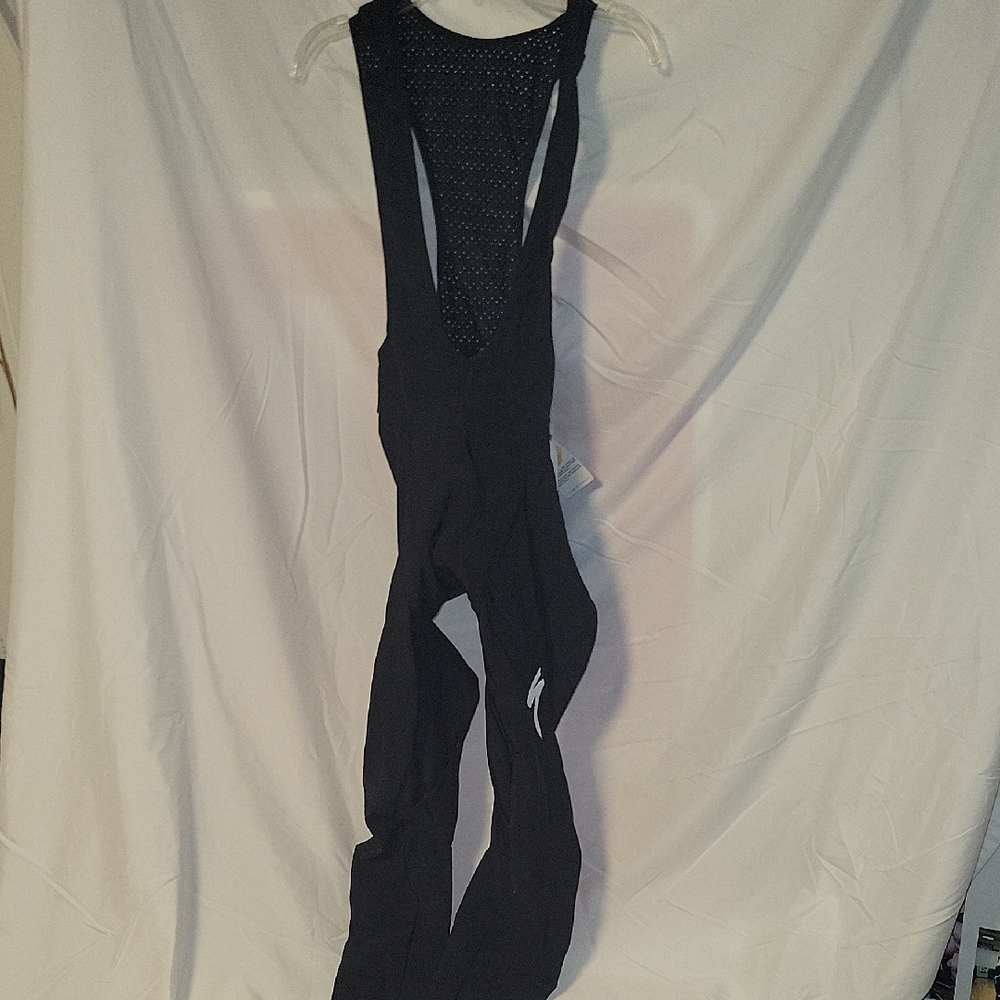 Mens Medium Full Pant Cycling Bib Fleece Lined Road Mtn Gravel